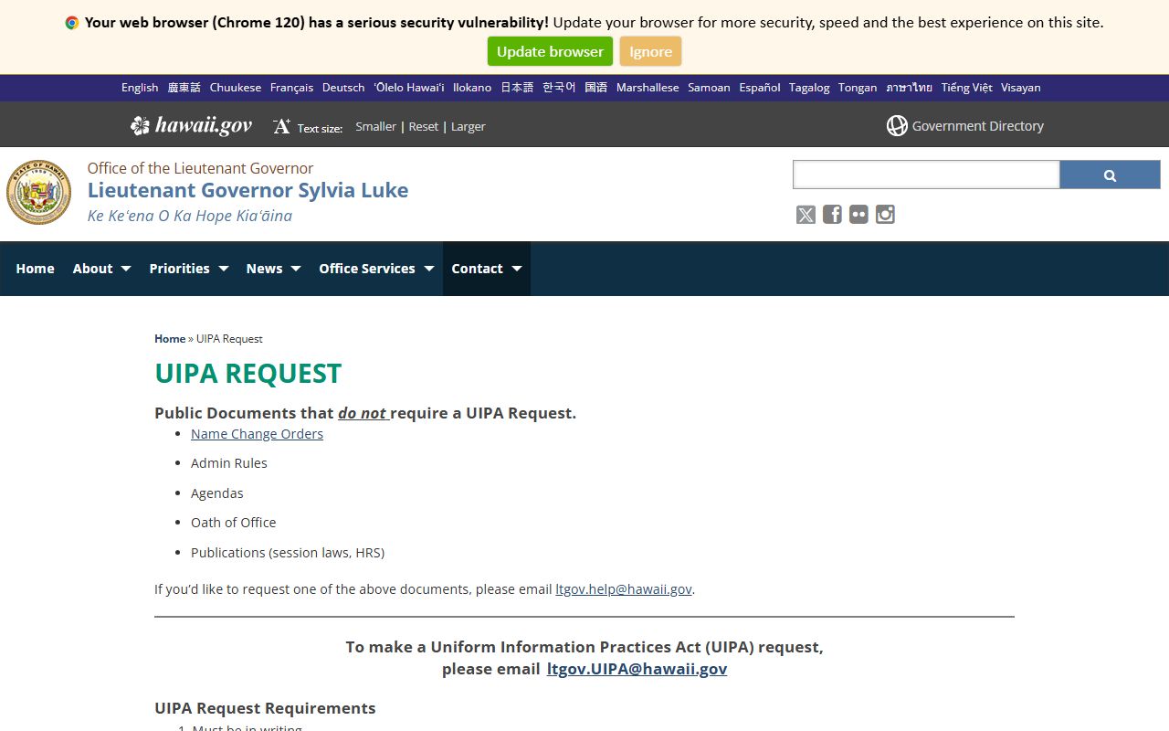 Hawaii Lieutenant Governor office linked to Mililani Mauka sex offender registration oversight